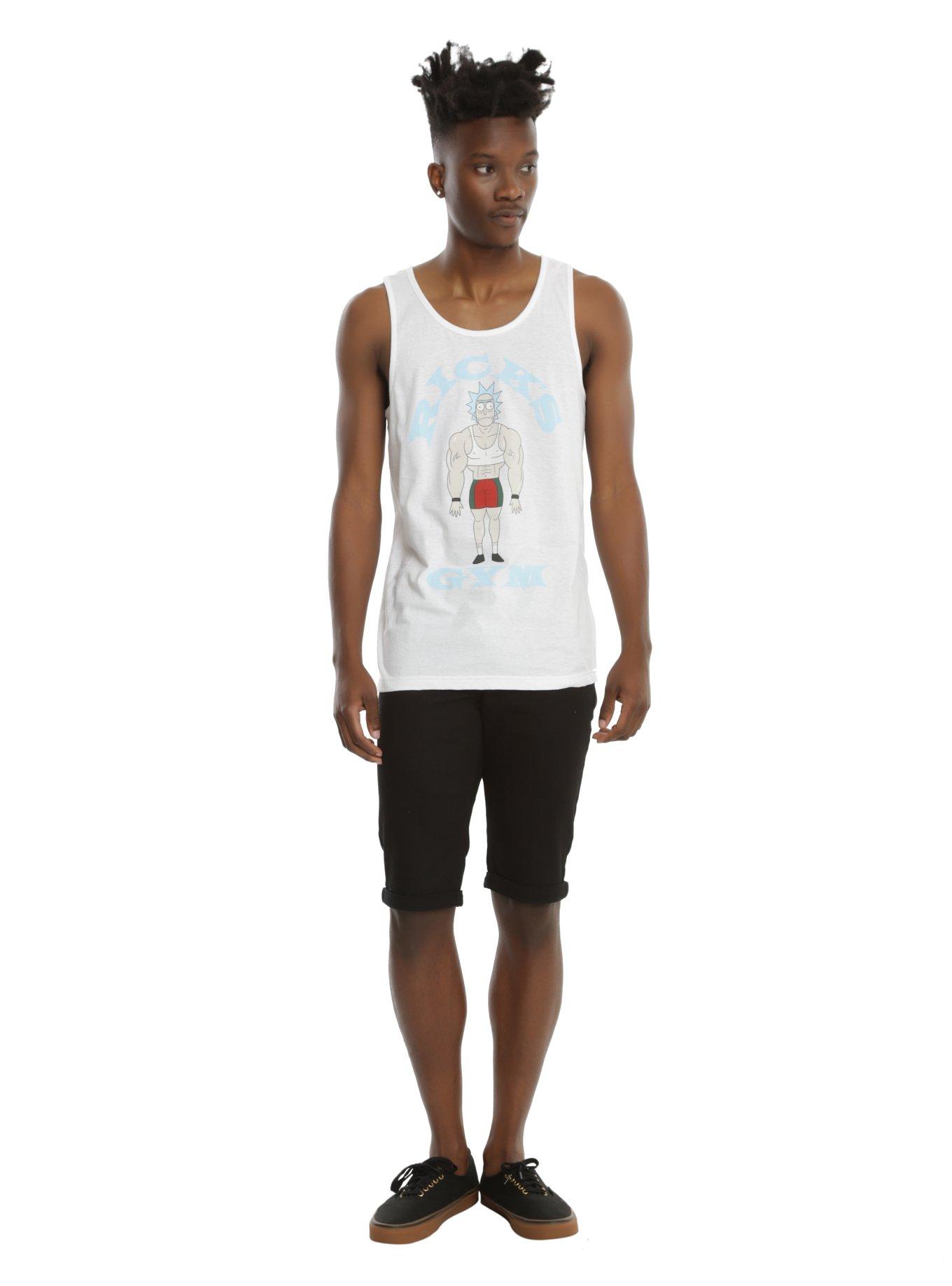 Rick And Morty Rick's Gym Tank Top, , alternate