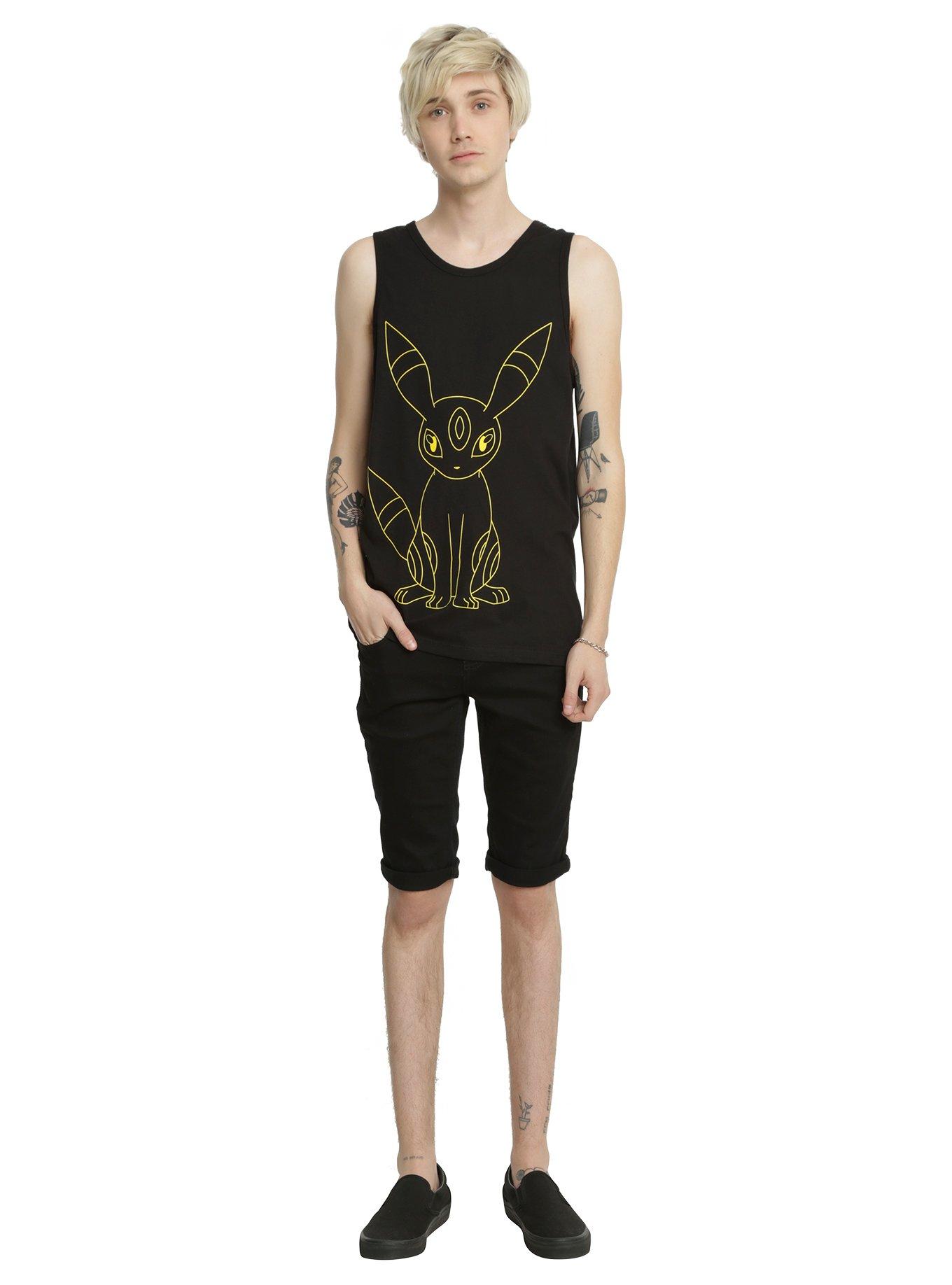 Pokemon Umbreon Outline Tank Top, , alternate