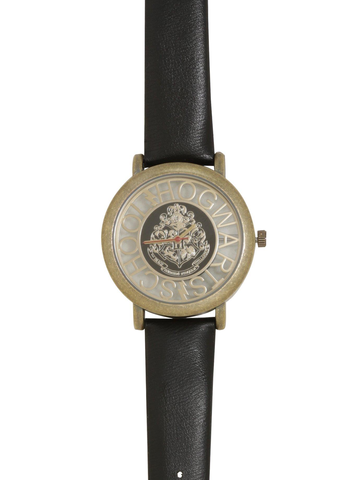 Harry Potter Hogwarts School Bronze Crest Watch, , alternate