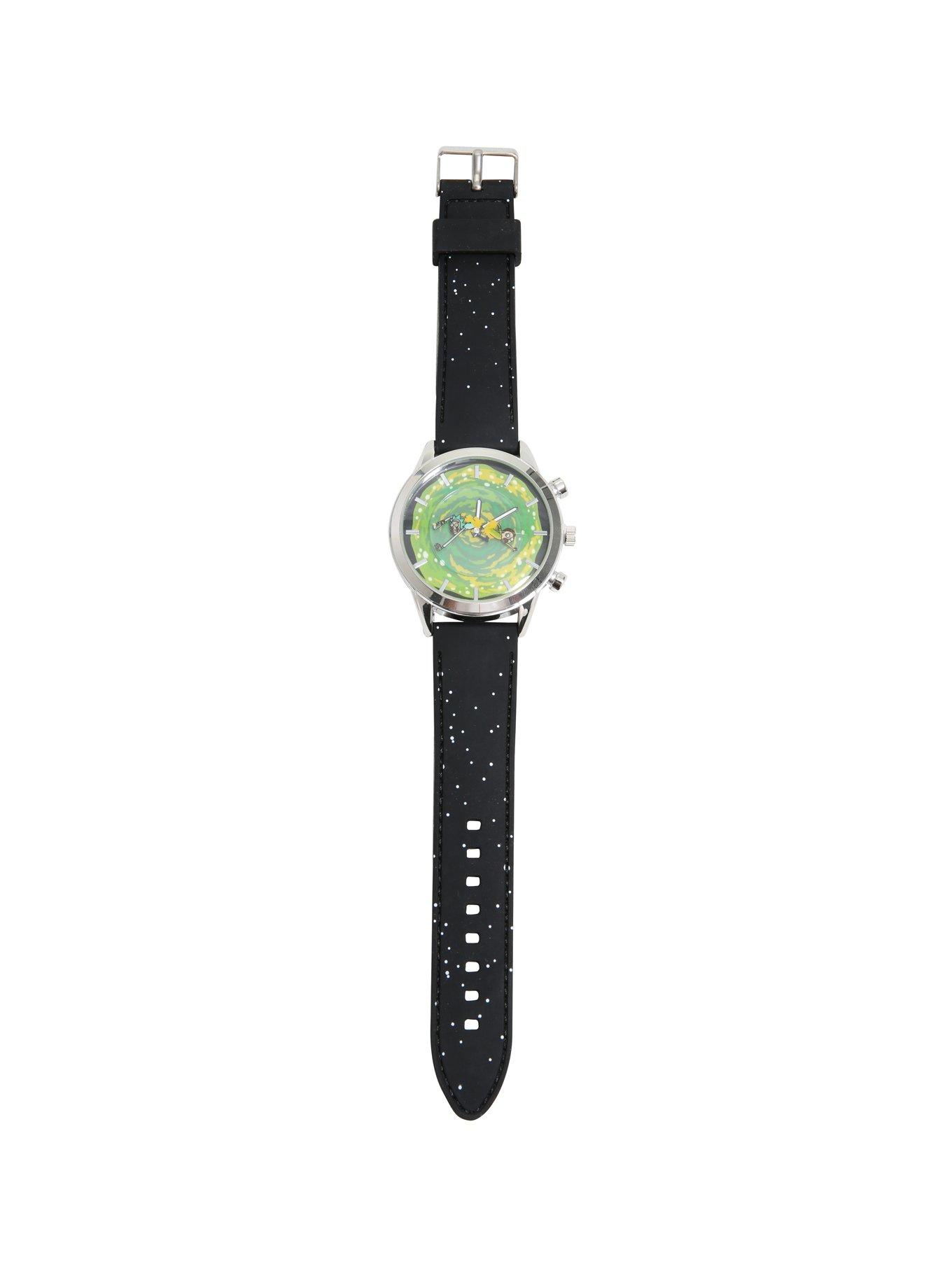 Rick And Morty Rotating Portal Watch, , alternate