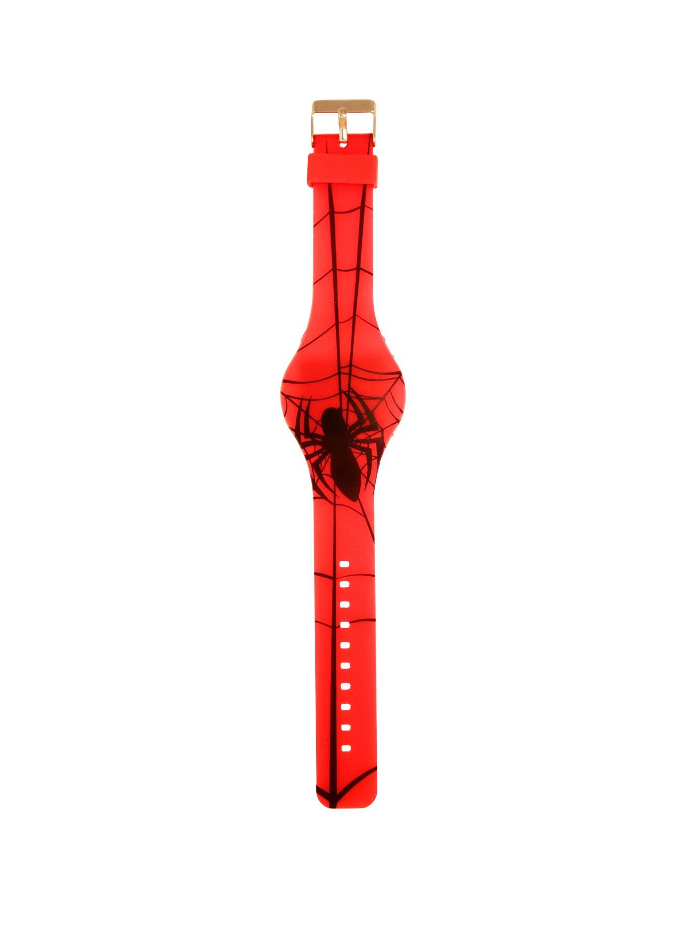 Marvel Spider-Man Rubber LED Watch, , alternate