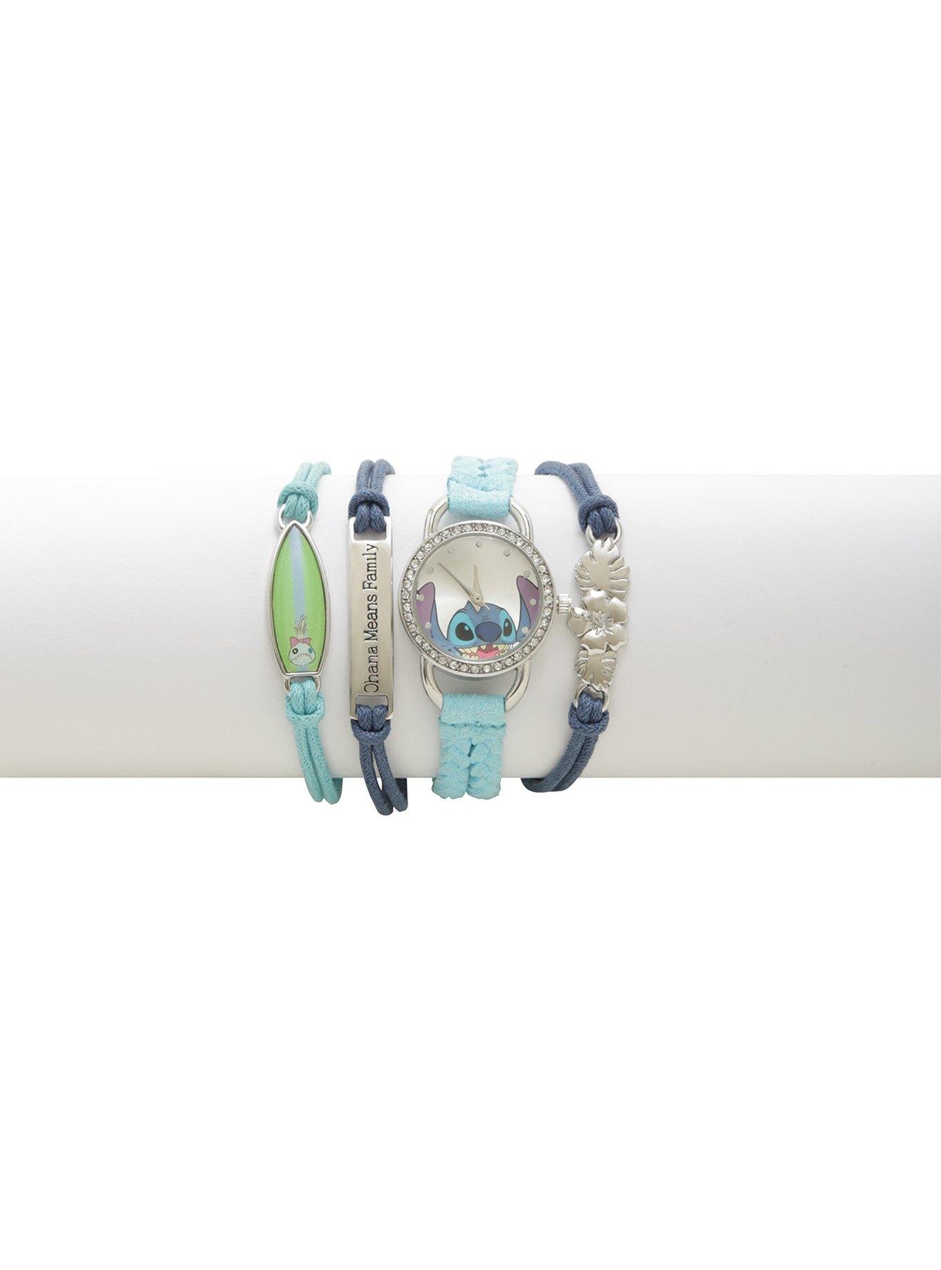 Disney Lilo & Stitch Watch Cord Bracelet Set, , alternate