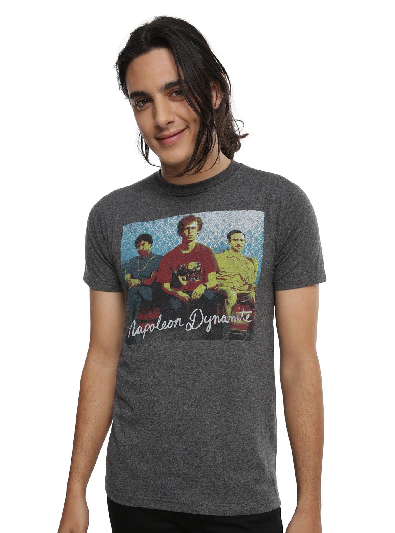 Napoleon Dynamite Family Photo Couch T-Shirt, , alternate
