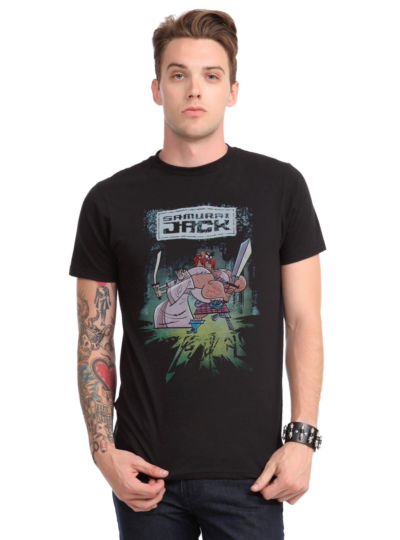 Samurai Jack Scotsman Battle T-Shirt, , alternate