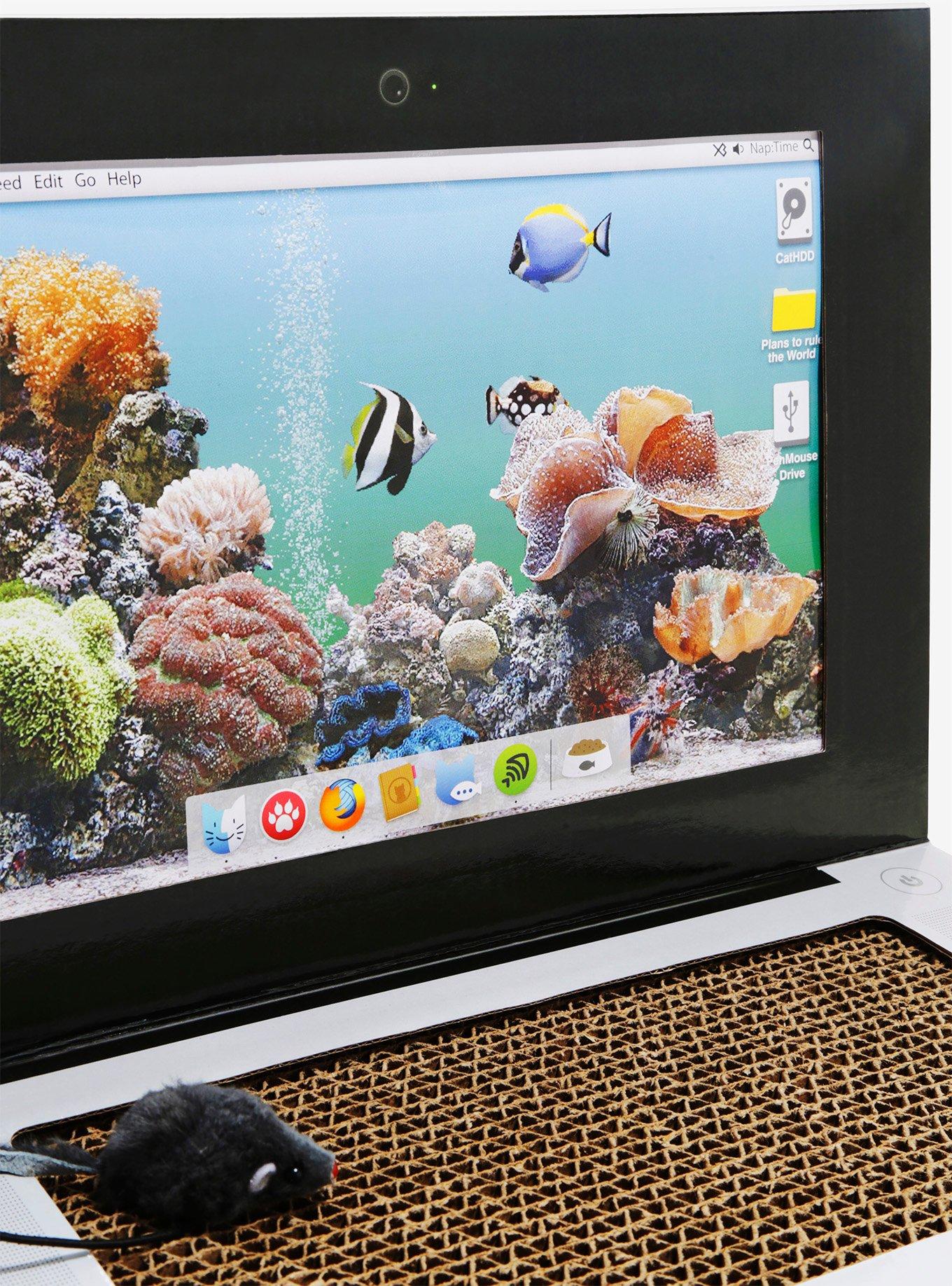 Cat Playhouse Cat Scratch Laptop, , alternate