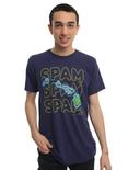 Spam Hawaii Island Chain Tri-Blend T-Shirt, , alternate