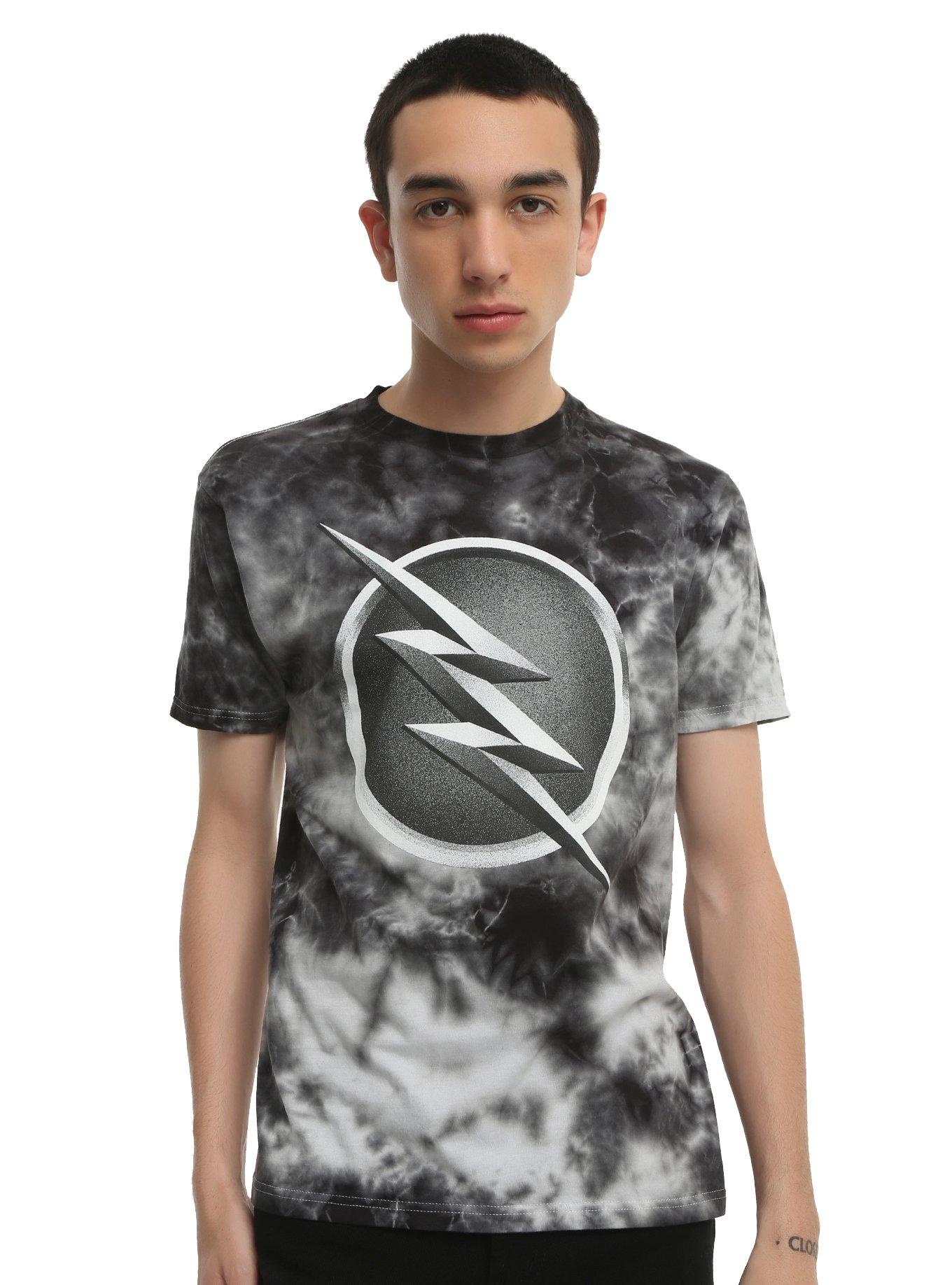 DC Comics The Flash Zoom Logo Tie Dye T-Shirt, , alternate