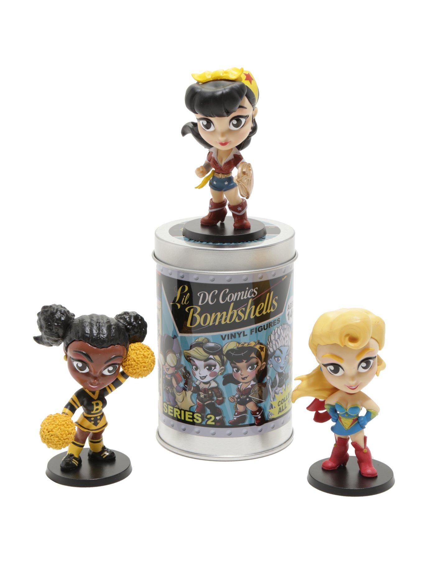 DC Comics Lil' Bombshells Series 2 Blind Tin Vinyl Figure, , alternate