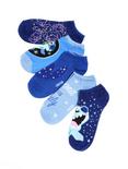 Disney Lilo & Stitch Outer Space No-Show Socks 5 Pair, , alternate