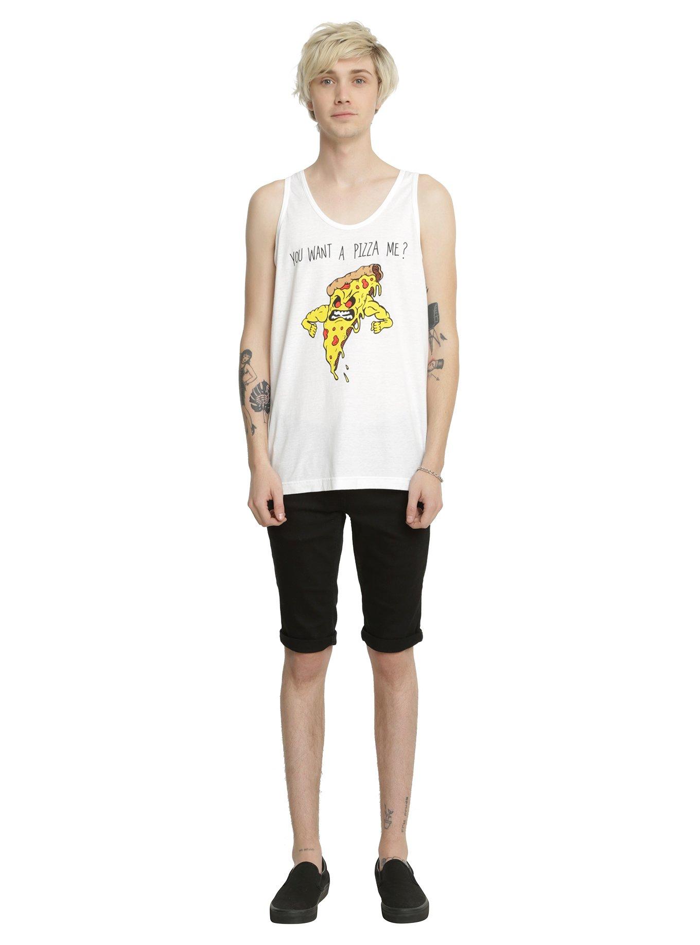 Wanna Pizza Me Tank Top, , alternate