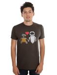Disney Wall-E & Eve Love T-Shirt, , alternate