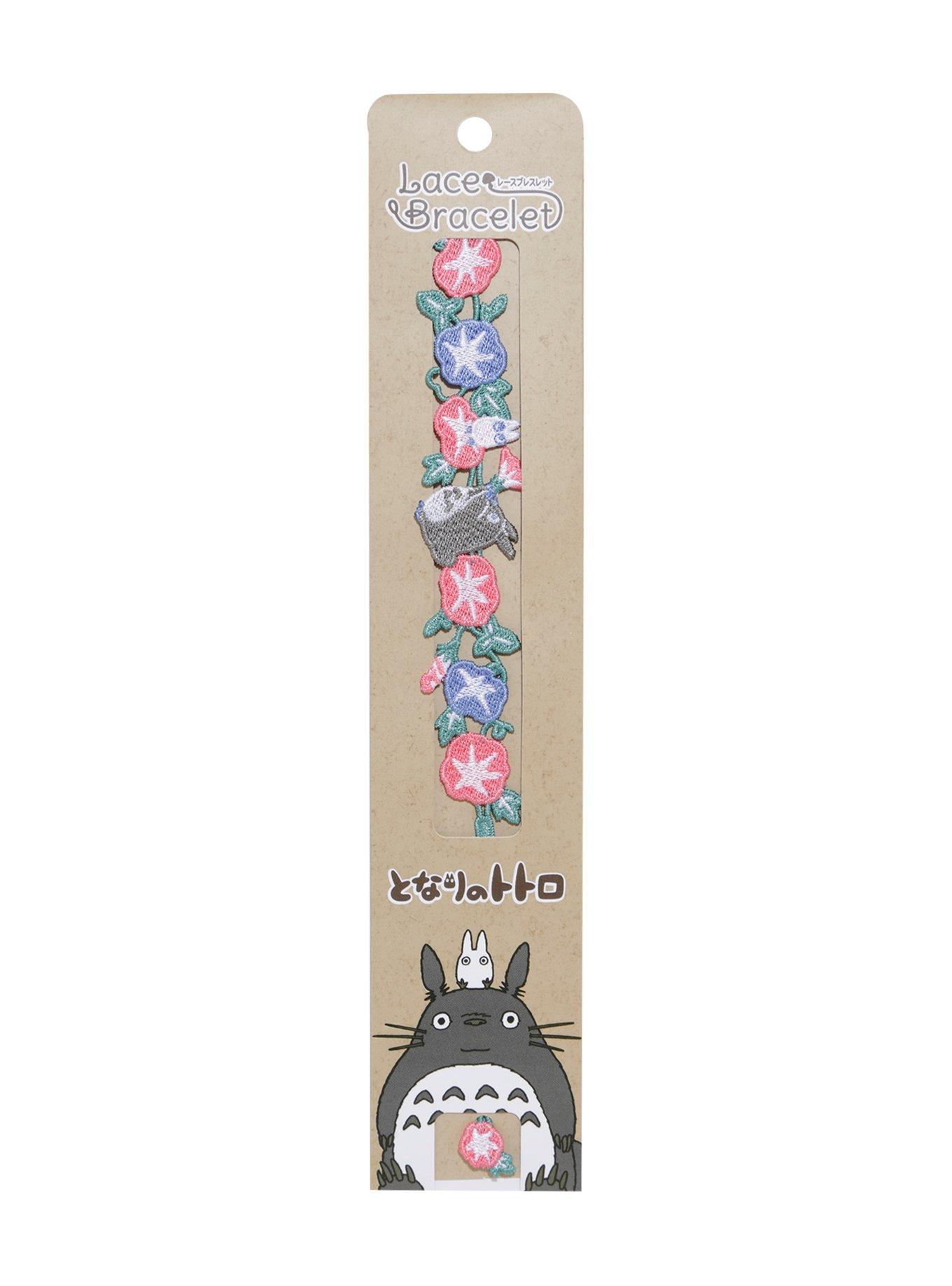 Studio Ghibli Floral My Neighbor Totoro Crochet Lace Bracelet, , alternate