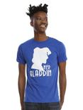 Disney Aladdin His Jasmine Silhouette Girls T-Shirt, , alternate