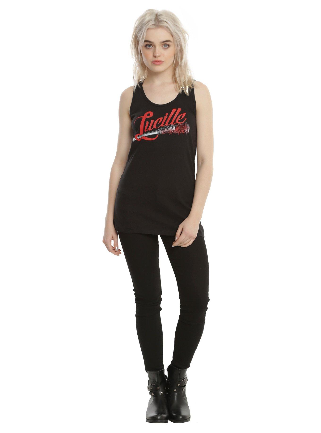 The Walking Dead Lucille Girls Tank Top, , alternate