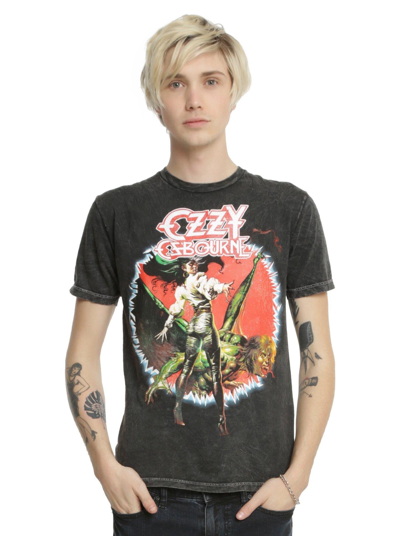 Ozzy Osbourne The Ultimate Sin Mineral Wash T-Shirt, , alternate
