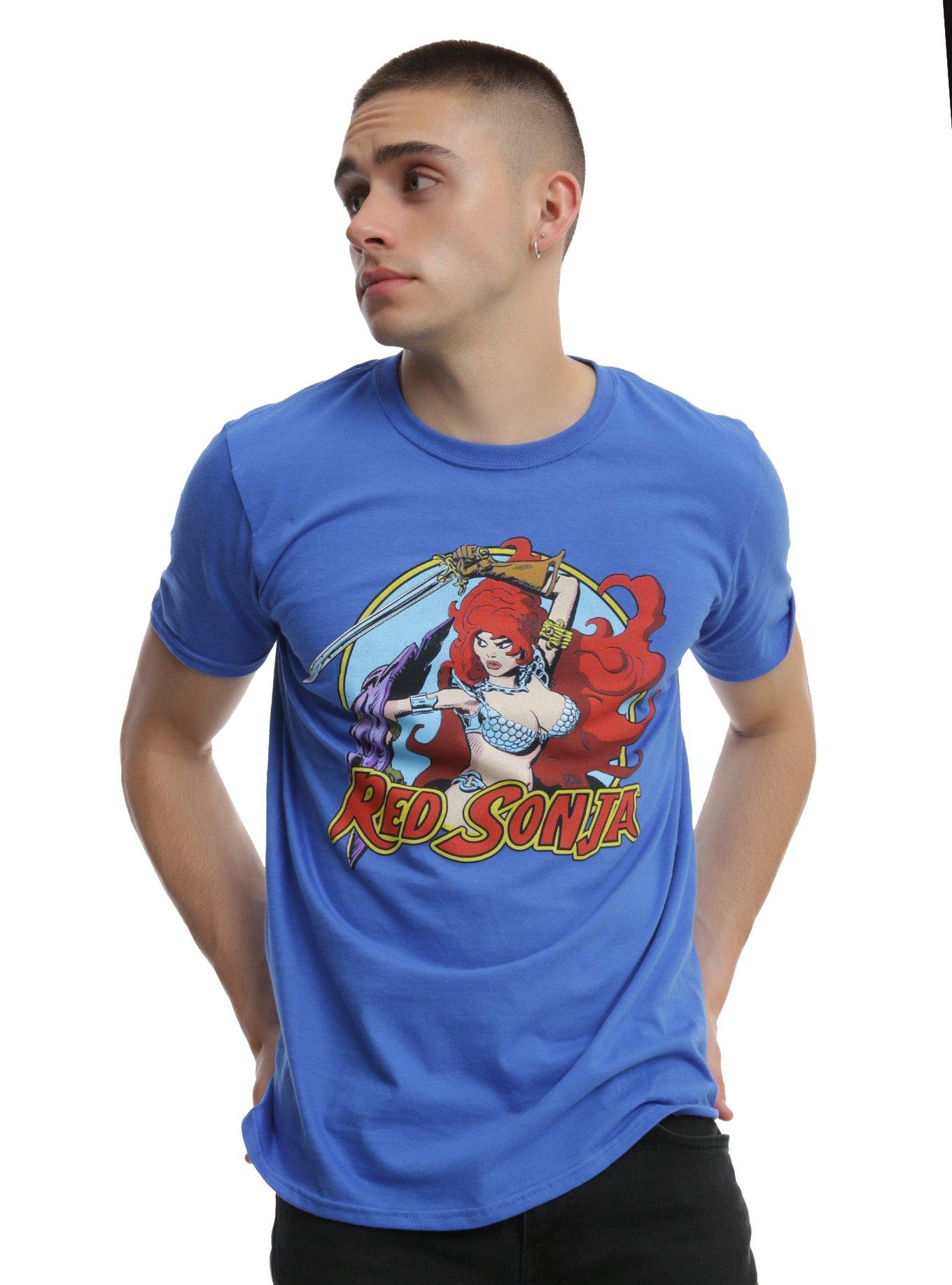 Red Sonja Frank Thorne Sword T-Shirt, , alternate