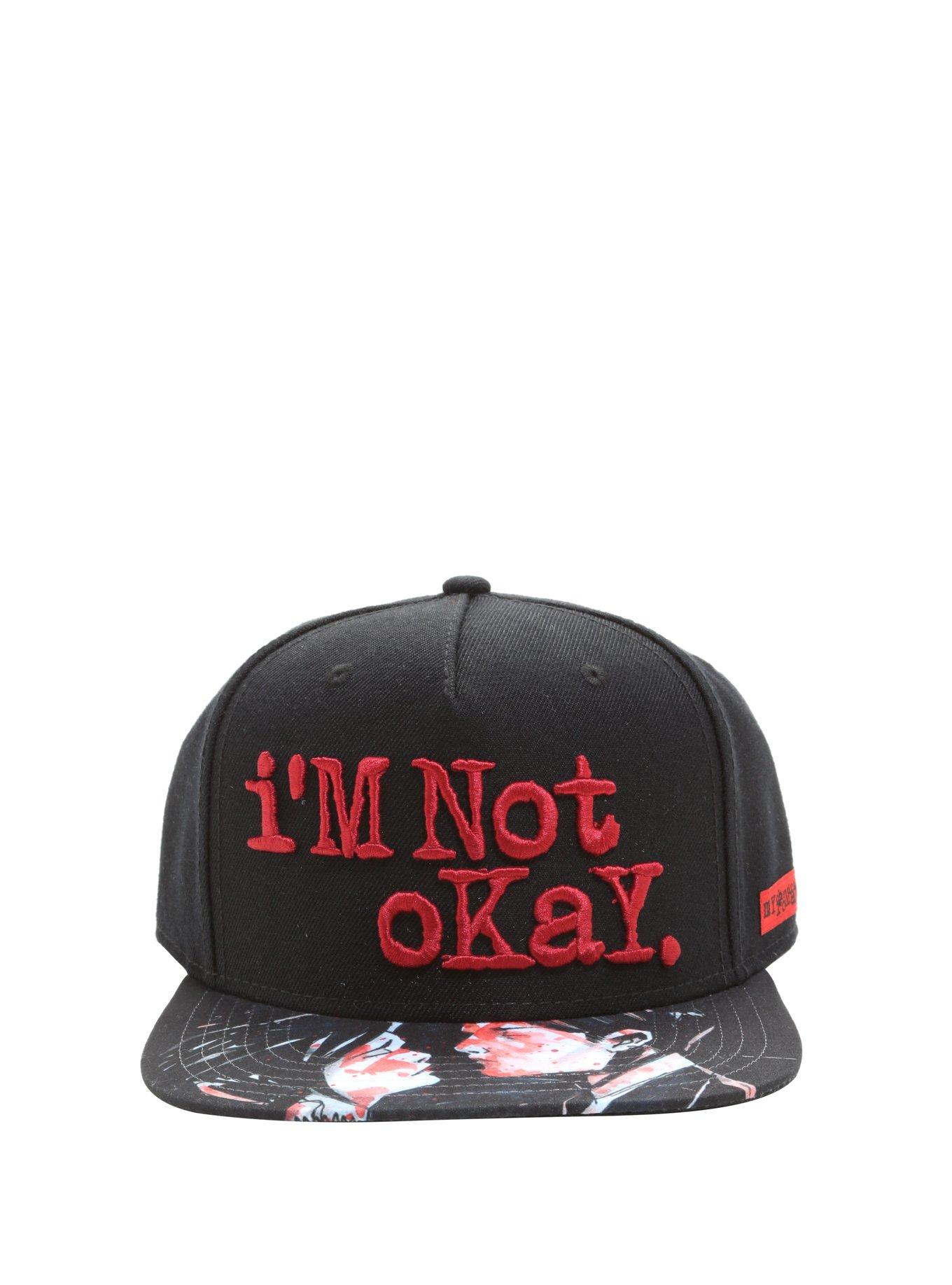 My Chemical Romance I'm Not Okay Snapback Hat, , alternate