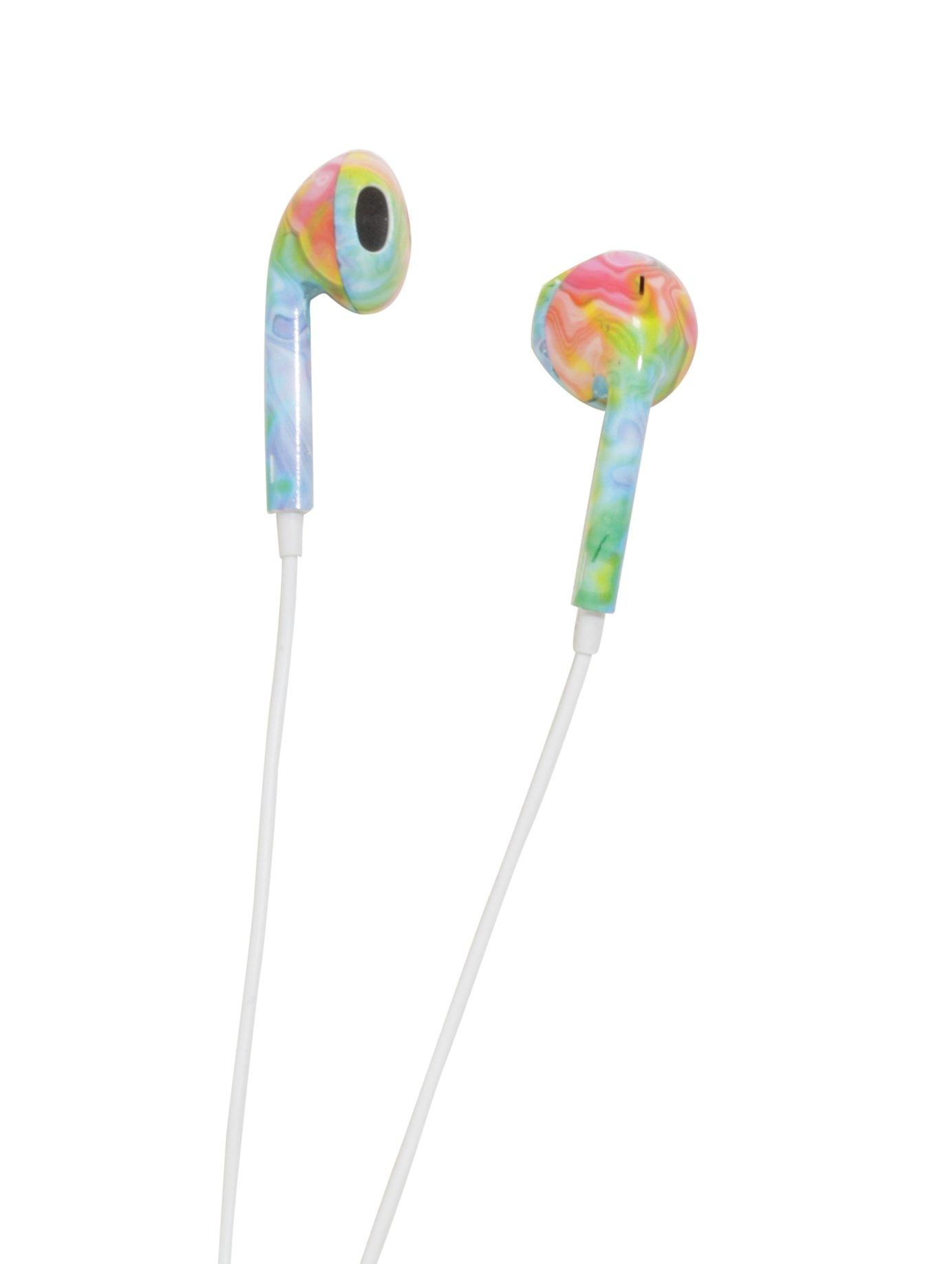 Mineral Tie Dye Earbuds, , alternate