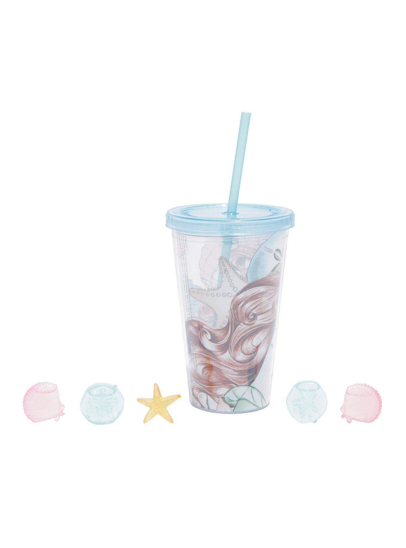 Disney The Little Mermaid Ariel 3D Ice Cubes Acrylic Travel Cup, , alternate