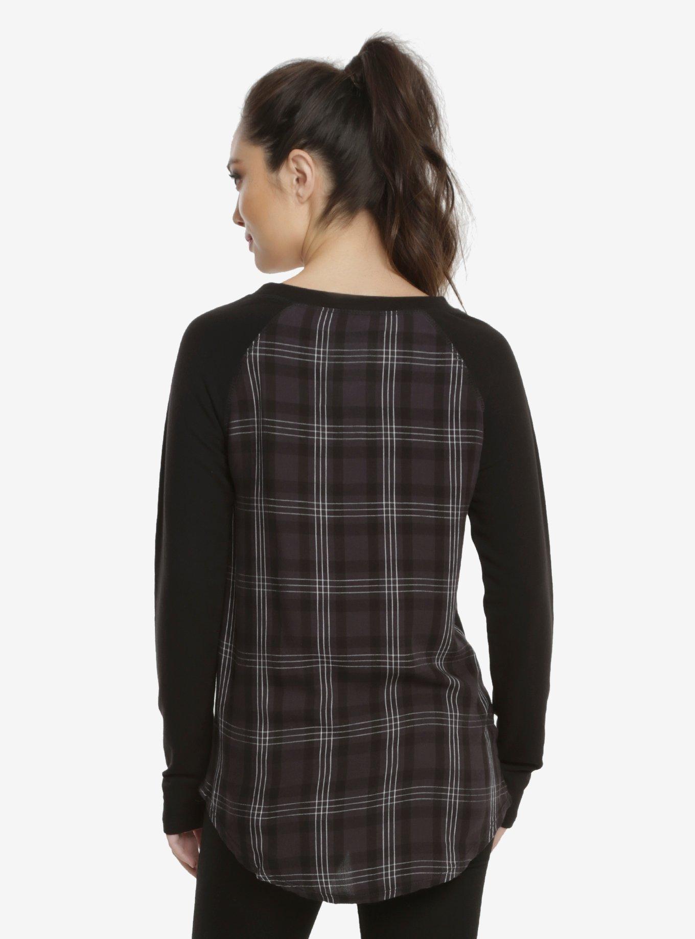 Star Wars Galactic Empire Plaid Back Raglan, , alternate