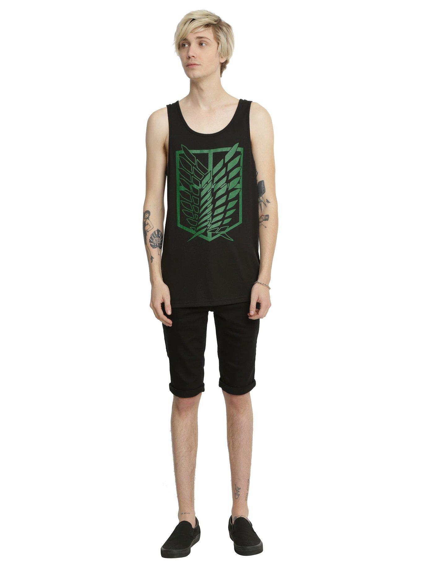 Attack On Titan Scout Regiment Tank Top, , alternate
