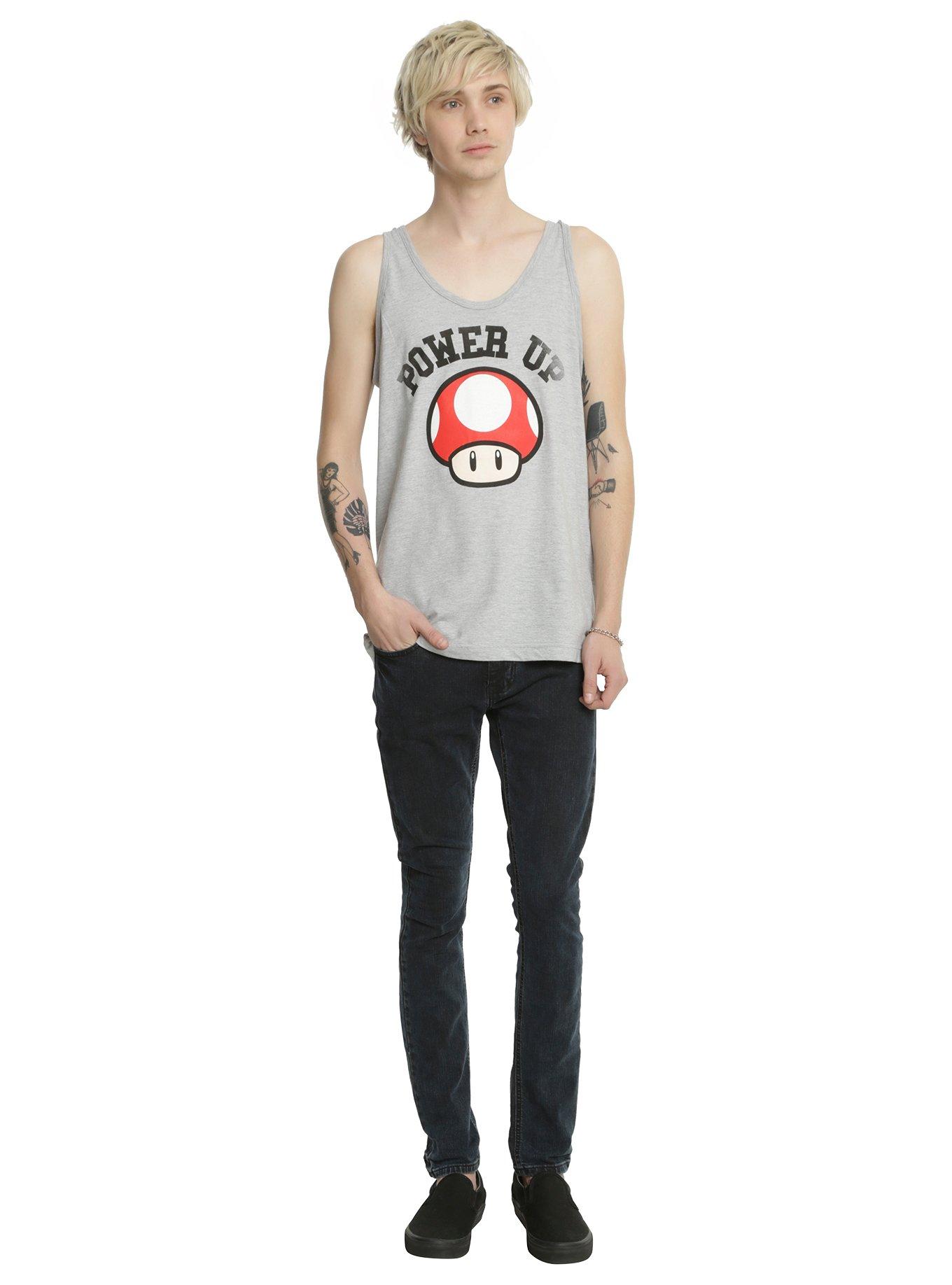 Super Mario Bros. Power Up Toad Tank Top, , alternate