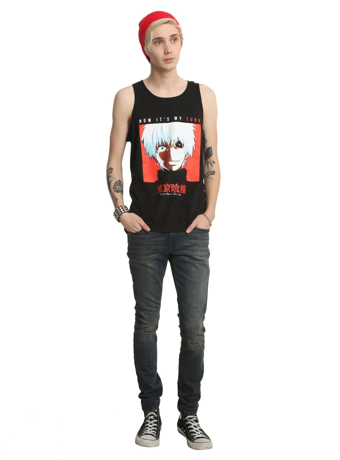 Tokyo Ghoul Now It's My Turn Ken Kaneki Tank Top, , alternate