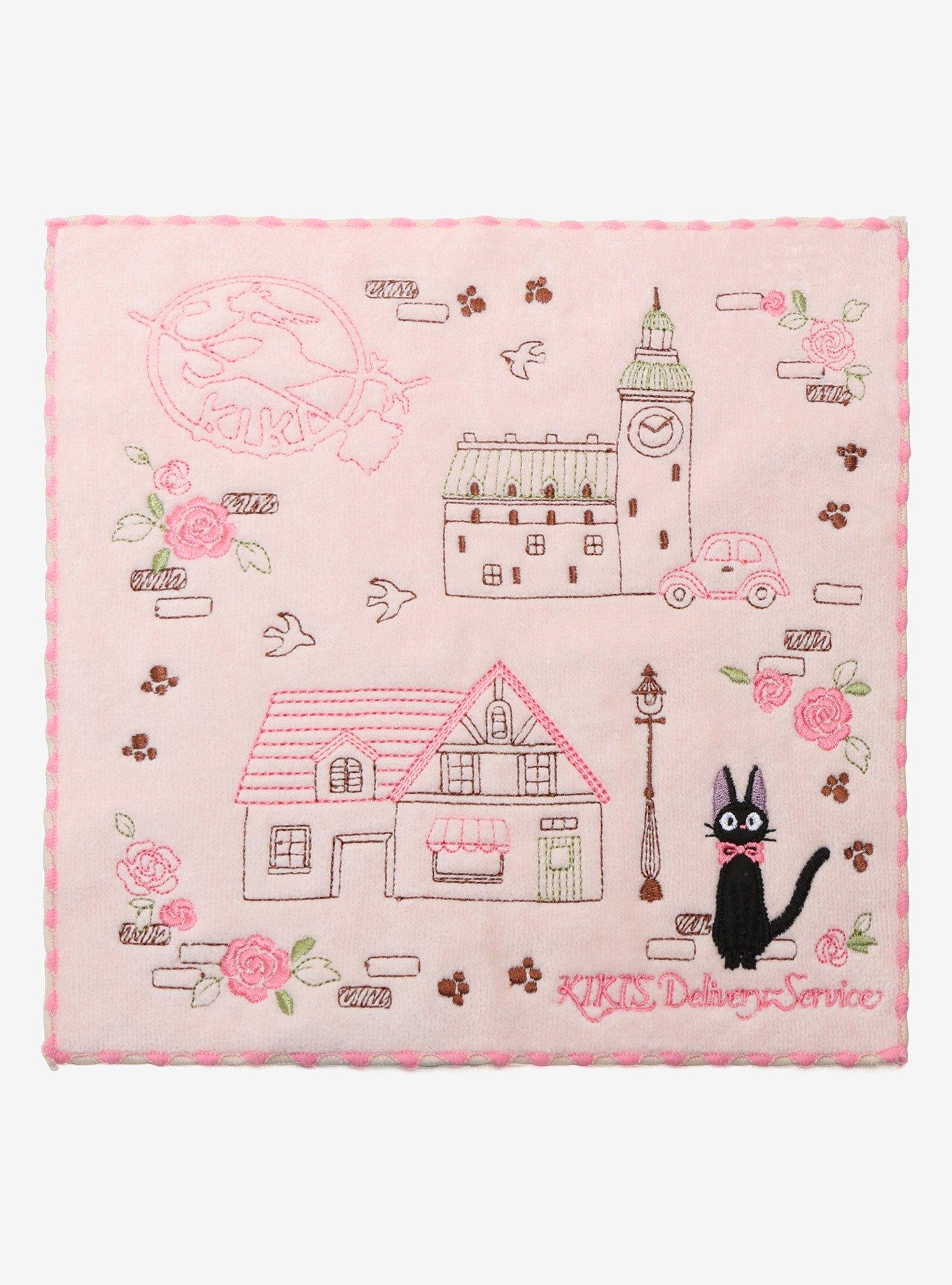 Studio Ghibli Kiki's Delivery Service Pink Mini Towel, , alternate