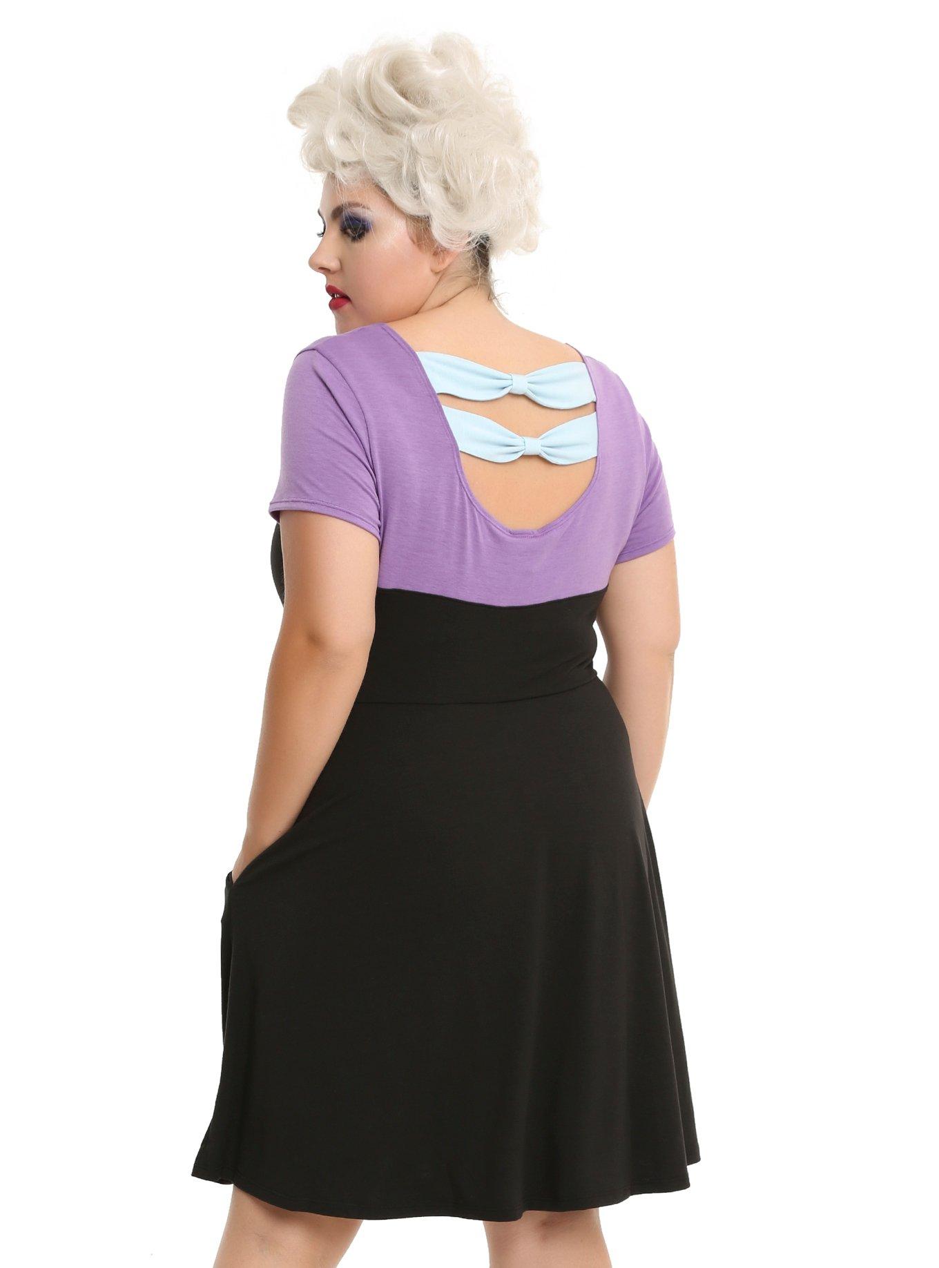 Disney The Little Mermaid I Am Ursula Dress Plus Size, , alternate