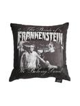 Rock Rebel Bride Of Frankenstein We Belong Dead Pillow, , alternate