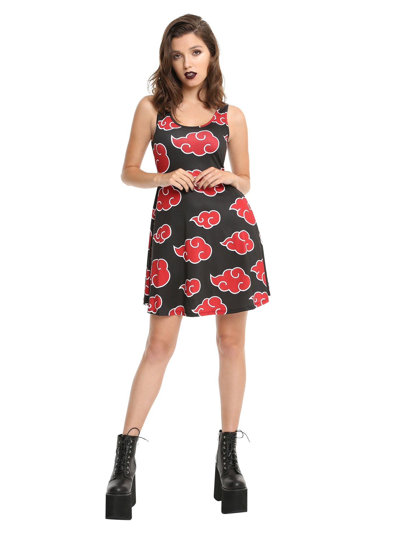 Naruto Shippuden Clouds Dress, , alternate