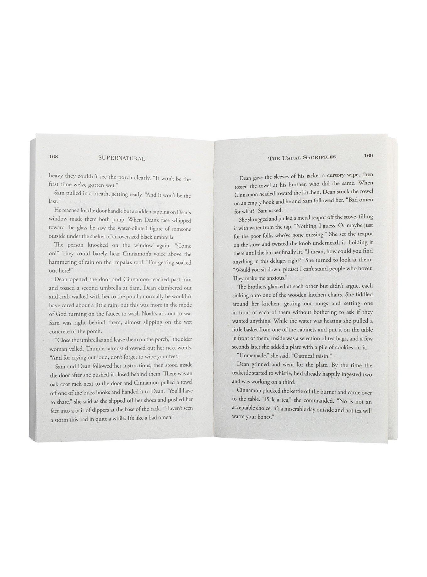 Supernatural: The Usual Sacrifices Paperback Book, , alternate