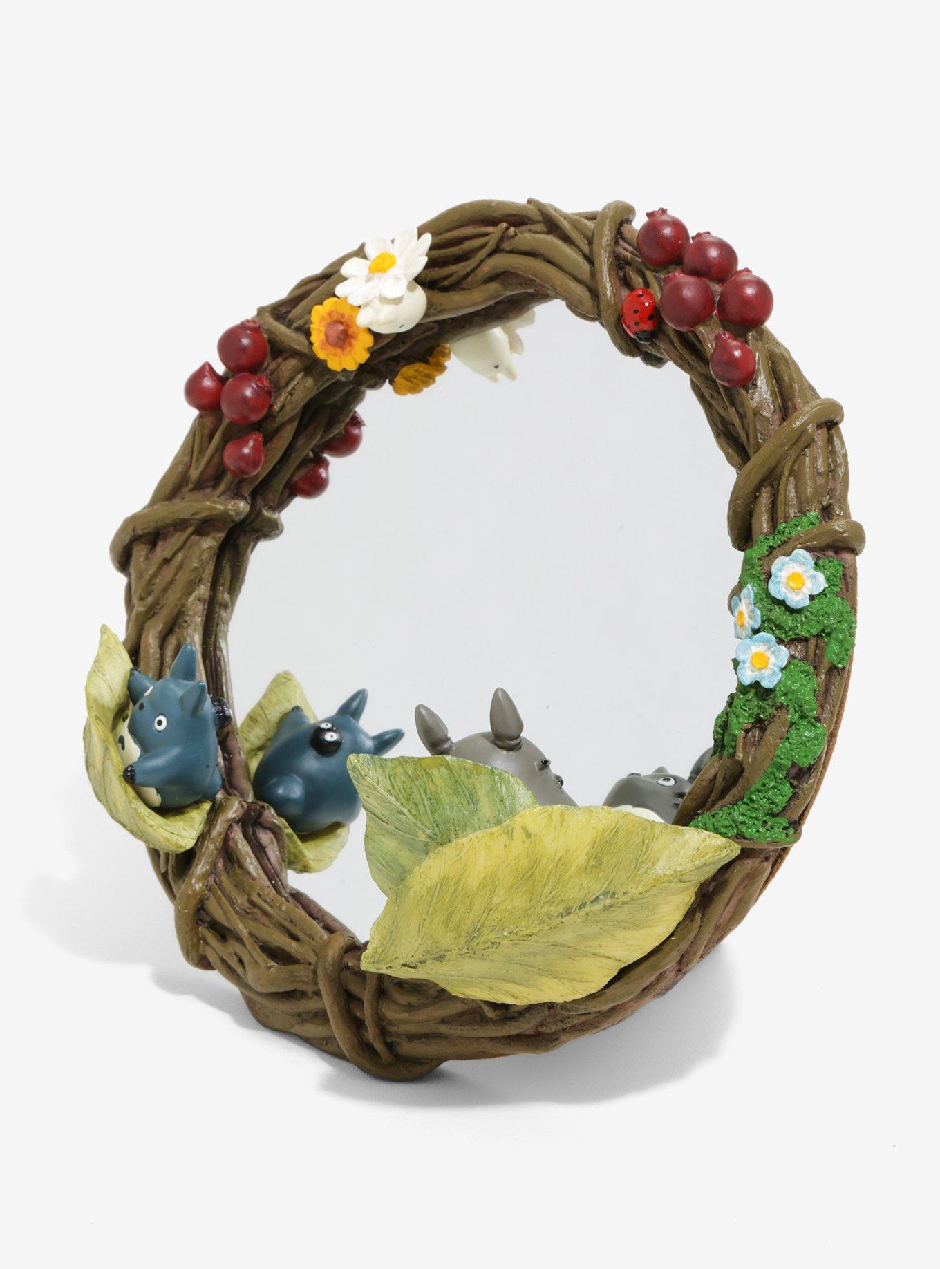 Studio Ghibli My Neighbor Totoro Hanging Wreath Mirror, , alternate