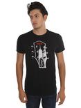 Rancid Guitar Headstock T-Shirt, , alternate