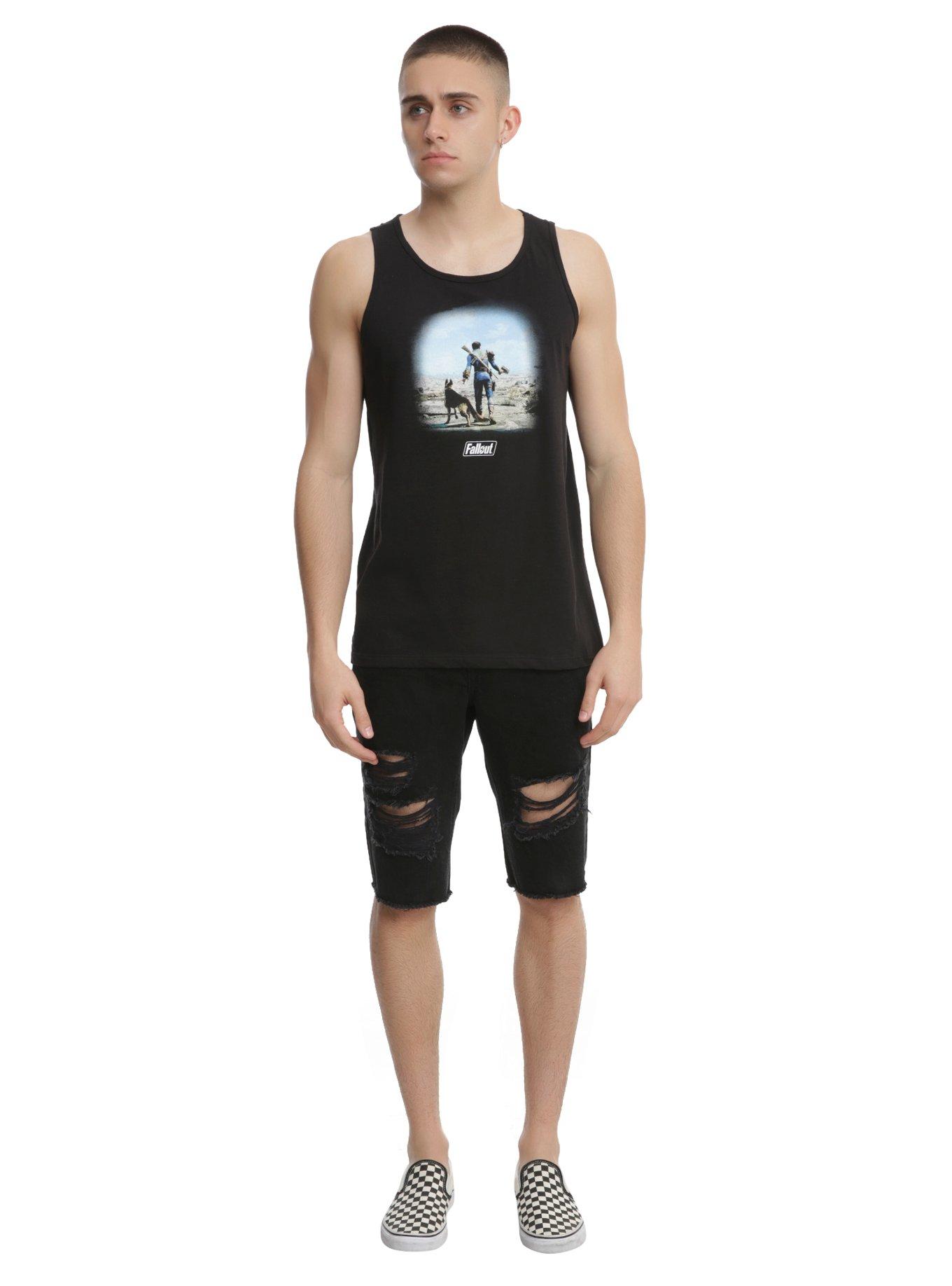 Fallout Sole Survivor And Dogmeat Tank Top, , alternate