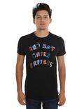 Red Hot Chili Peppers Color Sketch Logo T-Shirt, , alternate