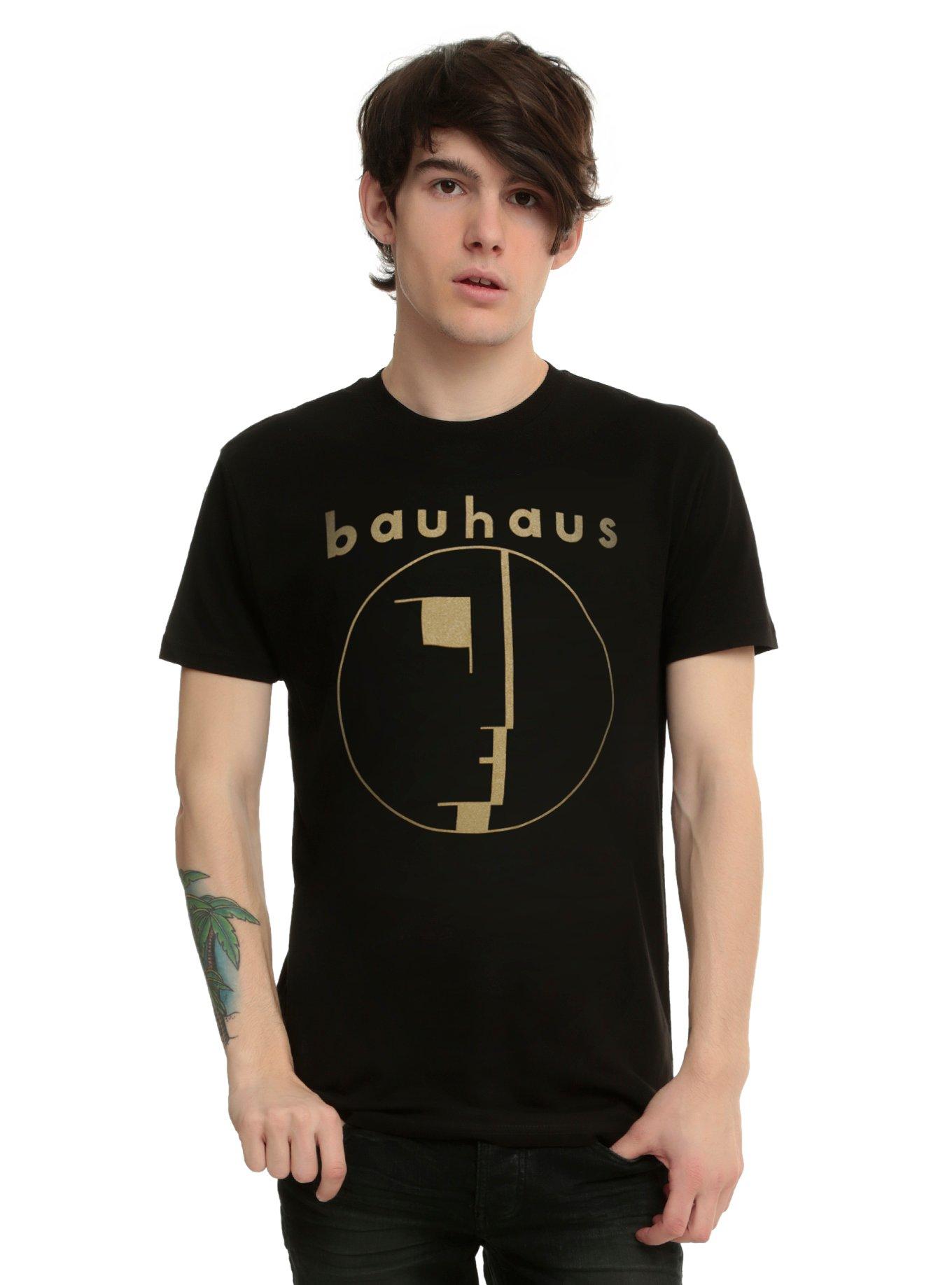 Bauhaus Gold Spirit Logo T-Shirt, , alternate