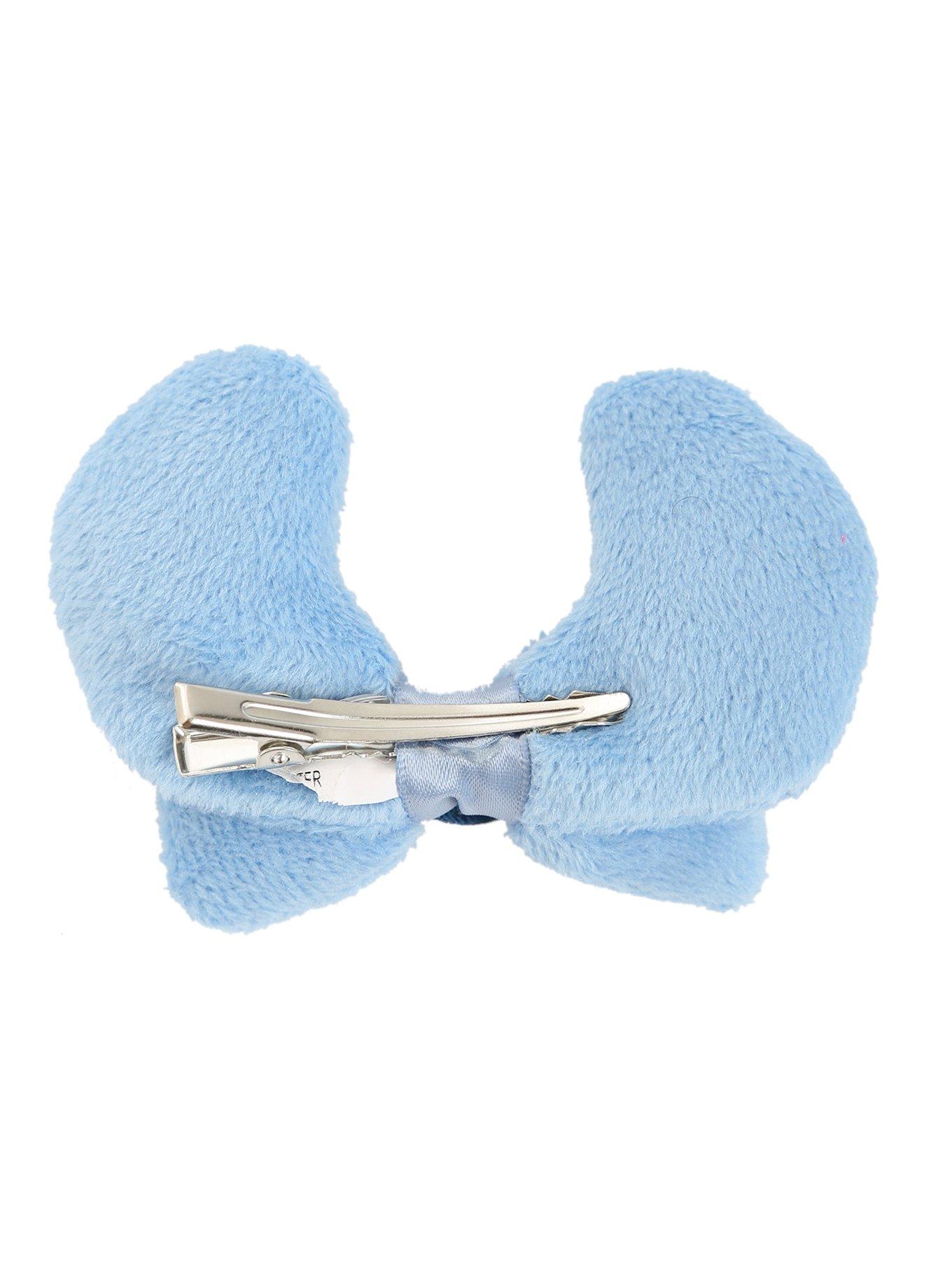 Disney Lilo & Stitch Plush Stitch Bow Hair Clip, , alternate