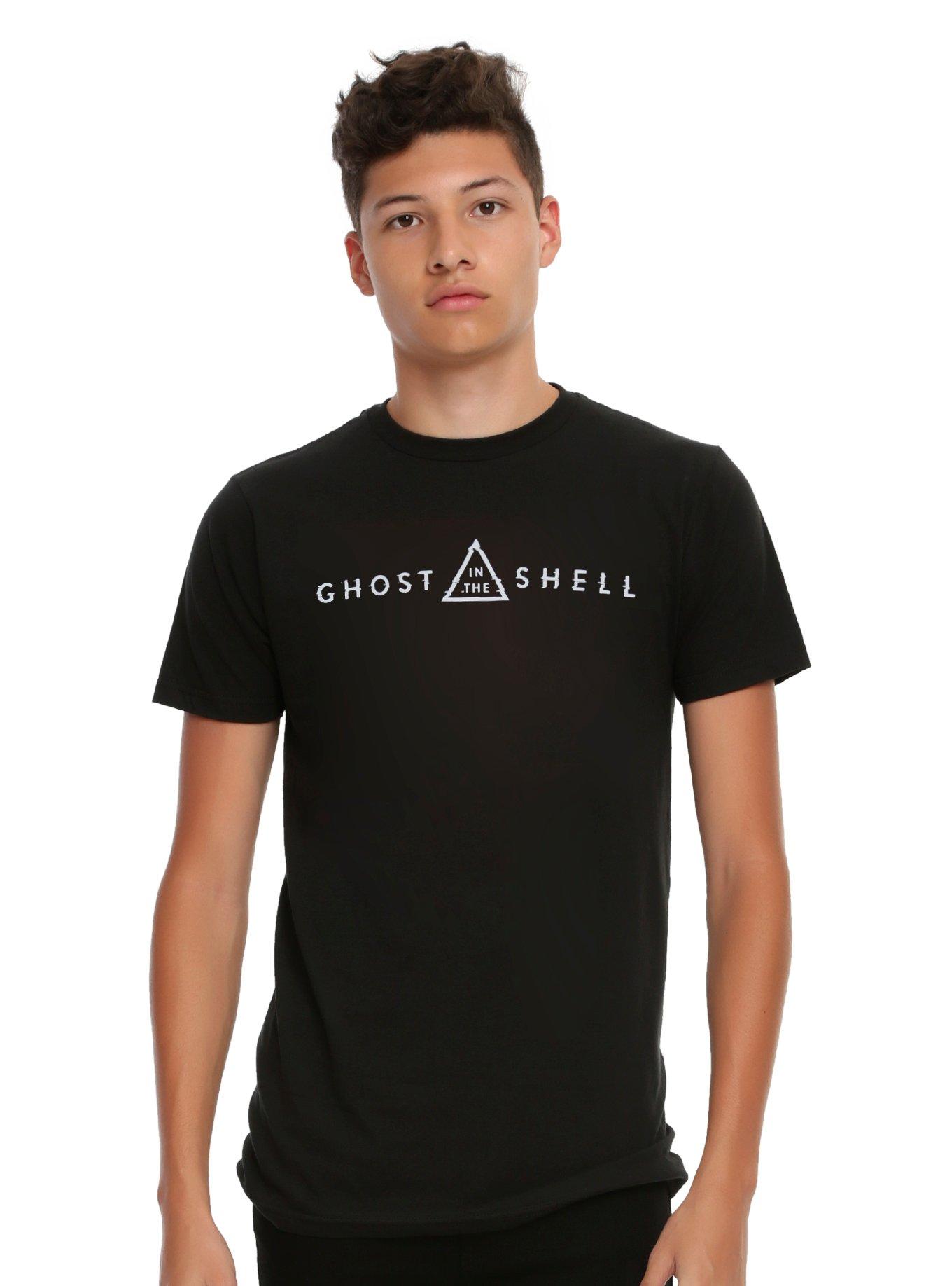 Ghost In The Shell Triangle Logo T-Shirt, , alternate
