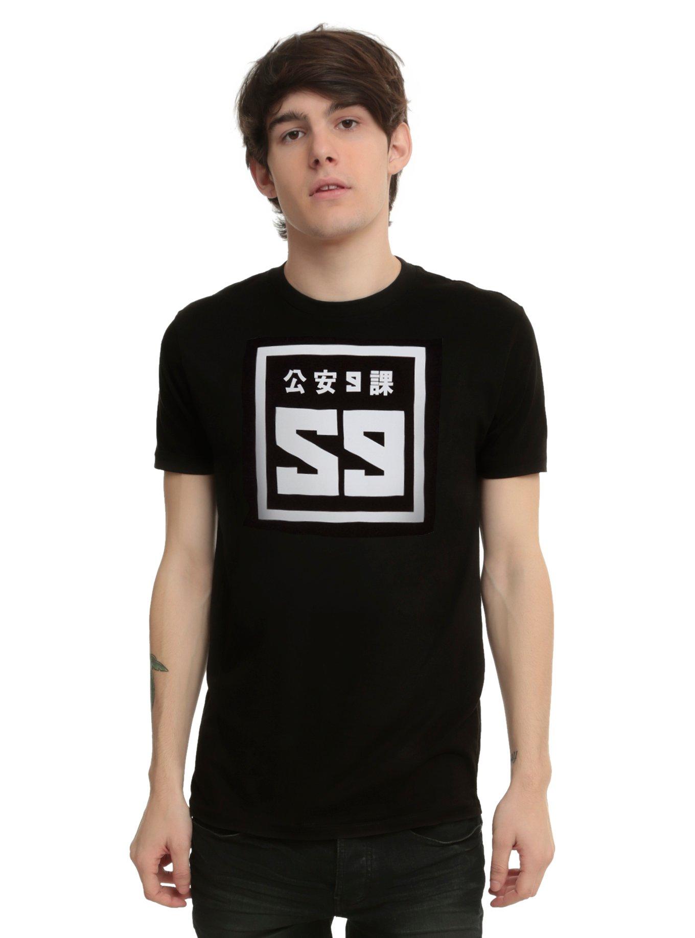 Ghost In The Shell Section 9 T-shirt, , alternate