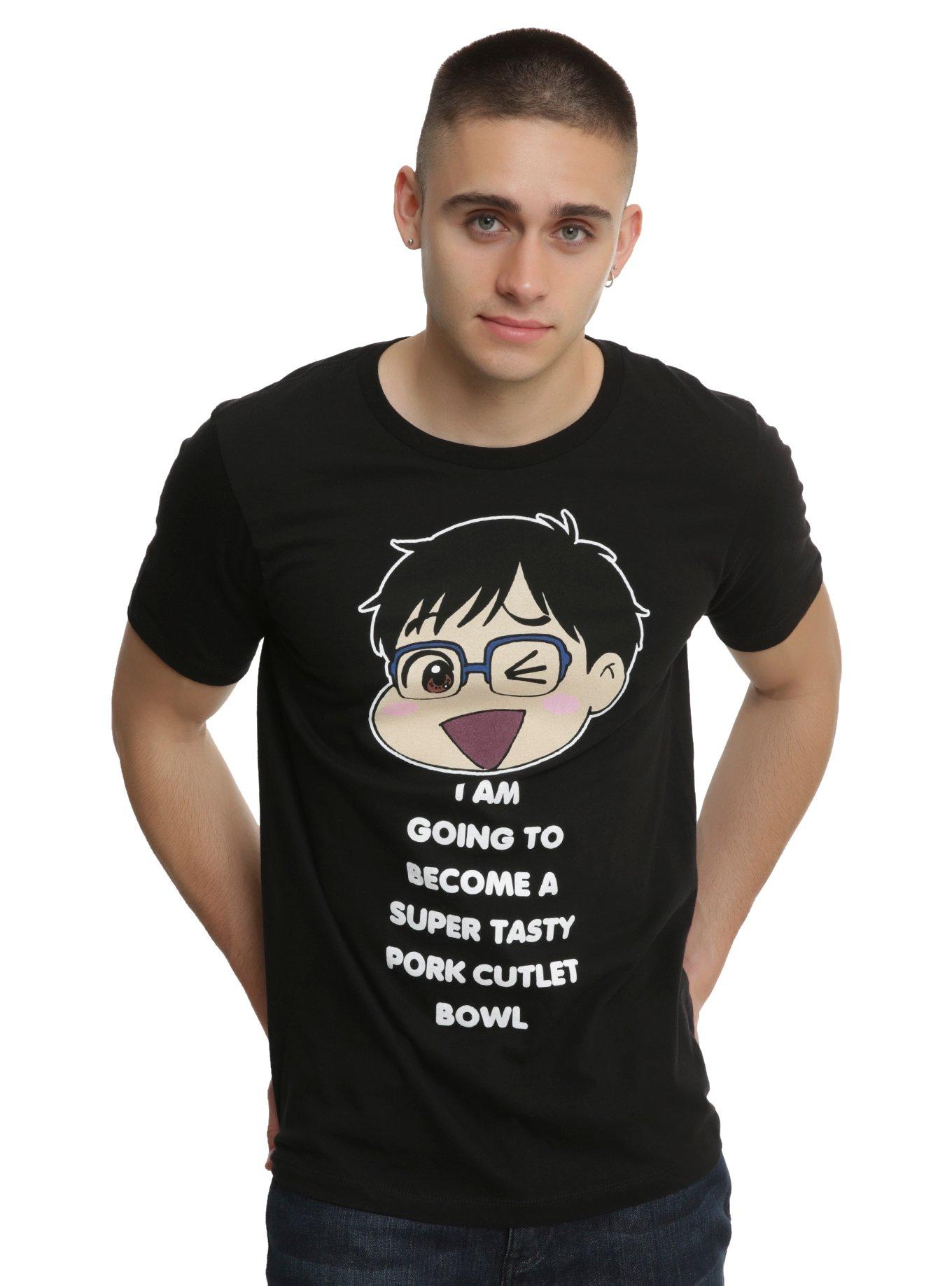 Yuri!!! On Ice Tasty Pork Cutlet Bowl T-Shirt, , alternate