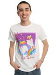 Lisa Frank Markie The Unicorn Rainbow T-Shirt, , alternate
