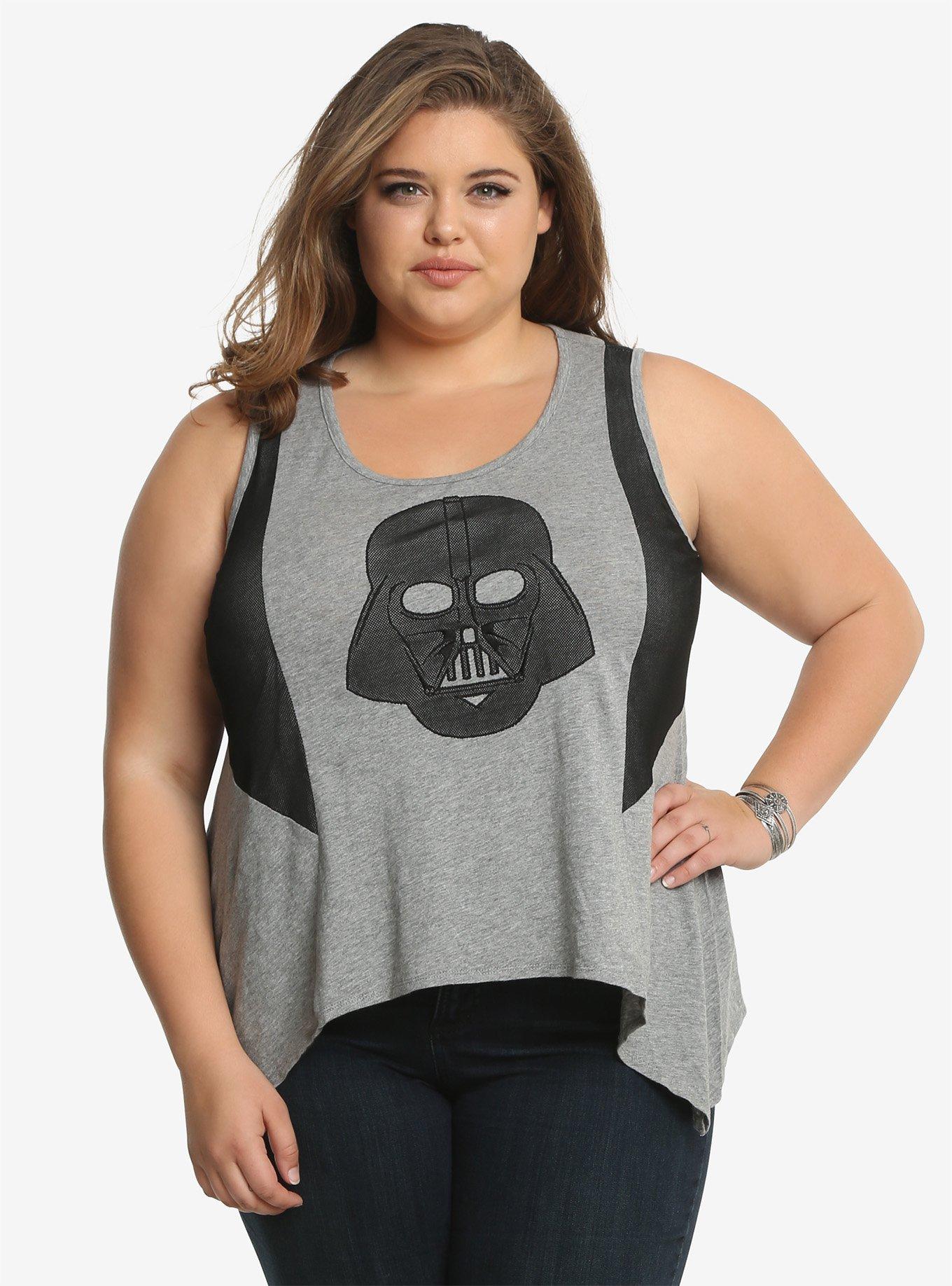 Star Wars Lack Of Faith Tank Top Plus Size, , alternate