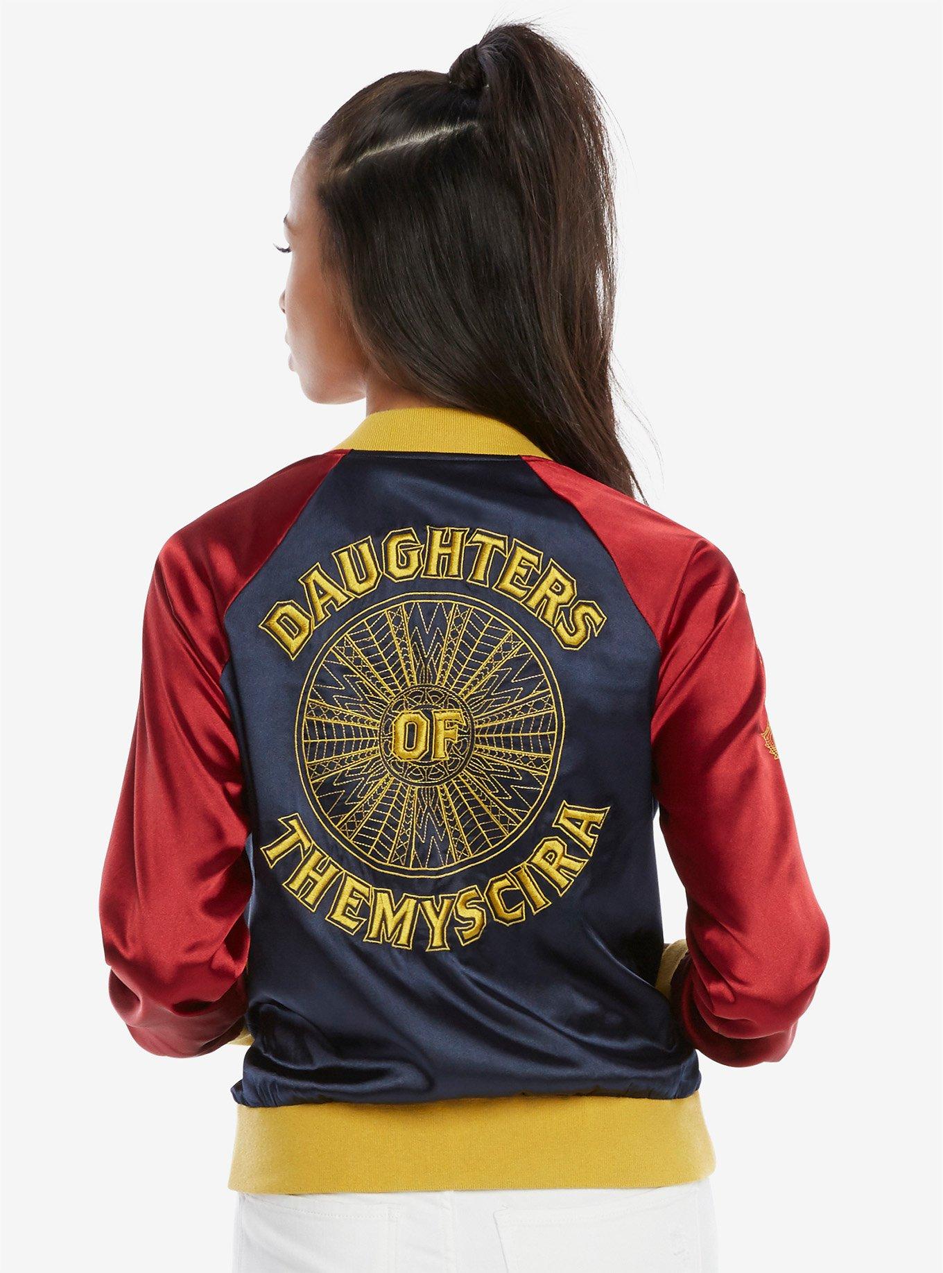 DC Comics Wonder Woman Satin Souvenir Jacket, , alternate