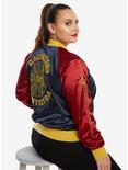 DC Comics Wonder Woman Satin Souvenir Jacket Plus Size, , alternate
