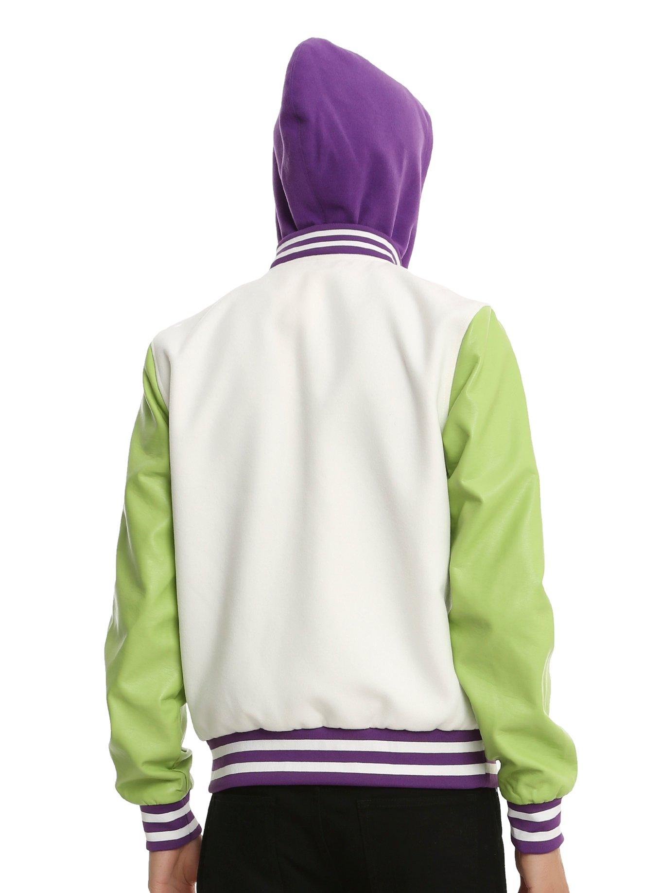 Disney Pixar Toy Story Buzz Lightyear Space Ranger Hooded Varsity Jacket, , alternate