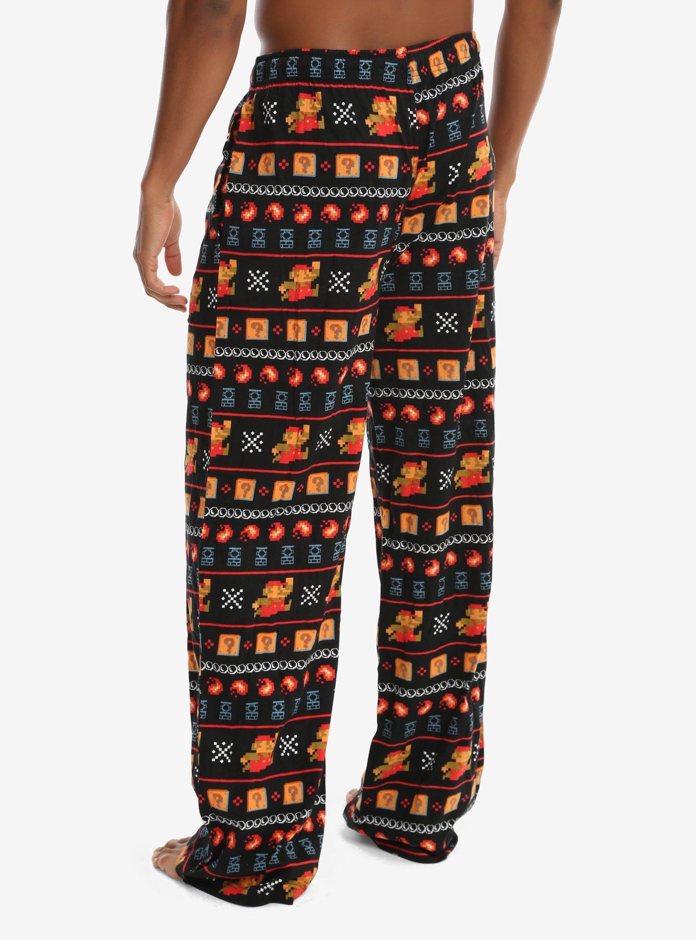 Nintendo Super Mario Bros. 8 Bit Sleep Pants Gift Set, , alternate