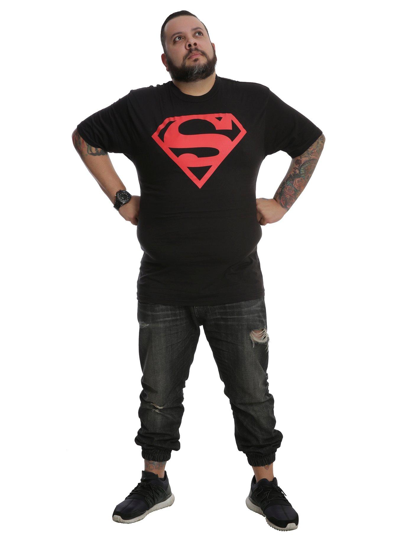 DC Comics Superboy Logo T-Shirt Big & Tall, , alternate