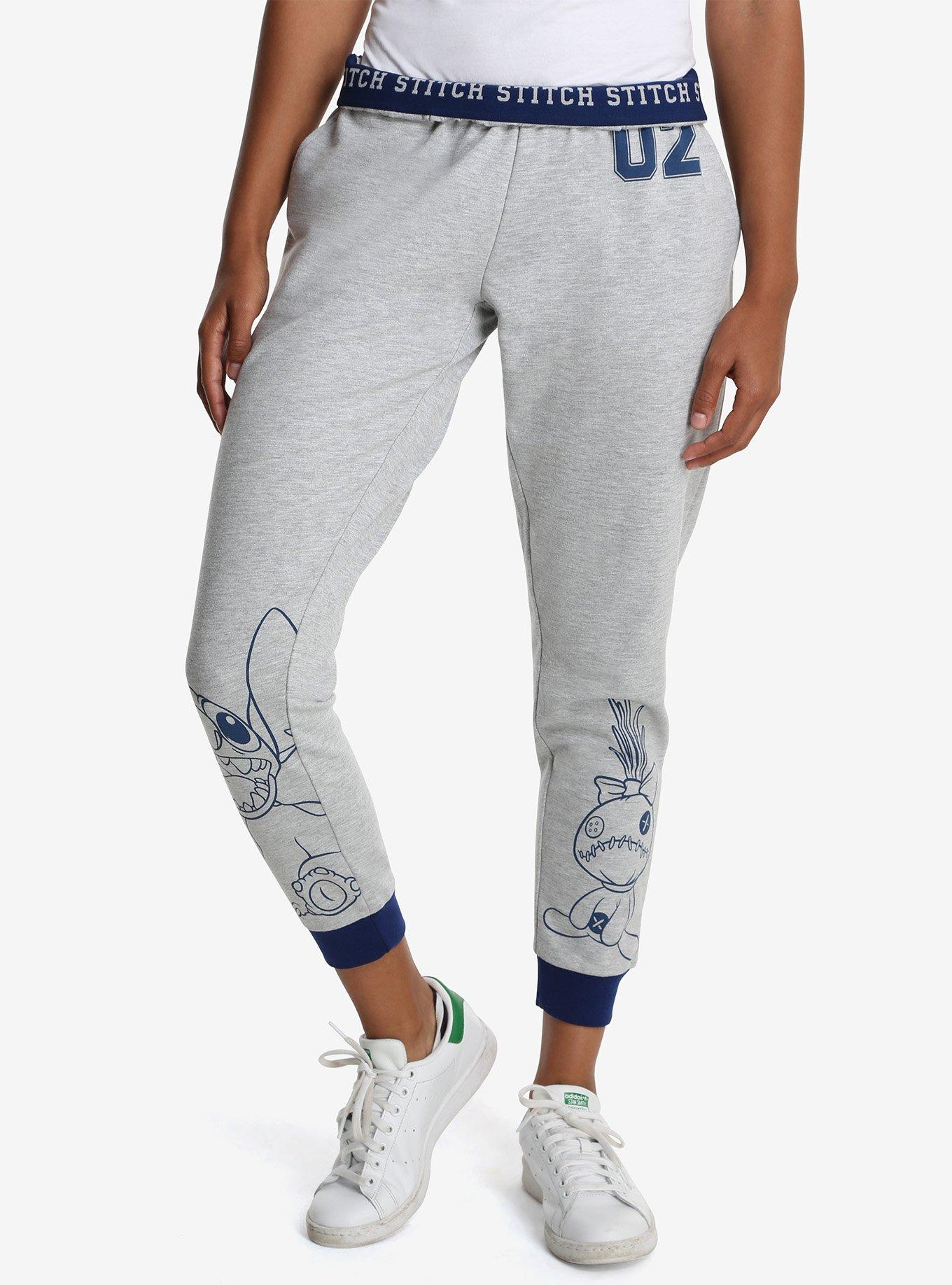 Disney Lilo & Stitch Scrump Womens Jogger Pants, , alternate