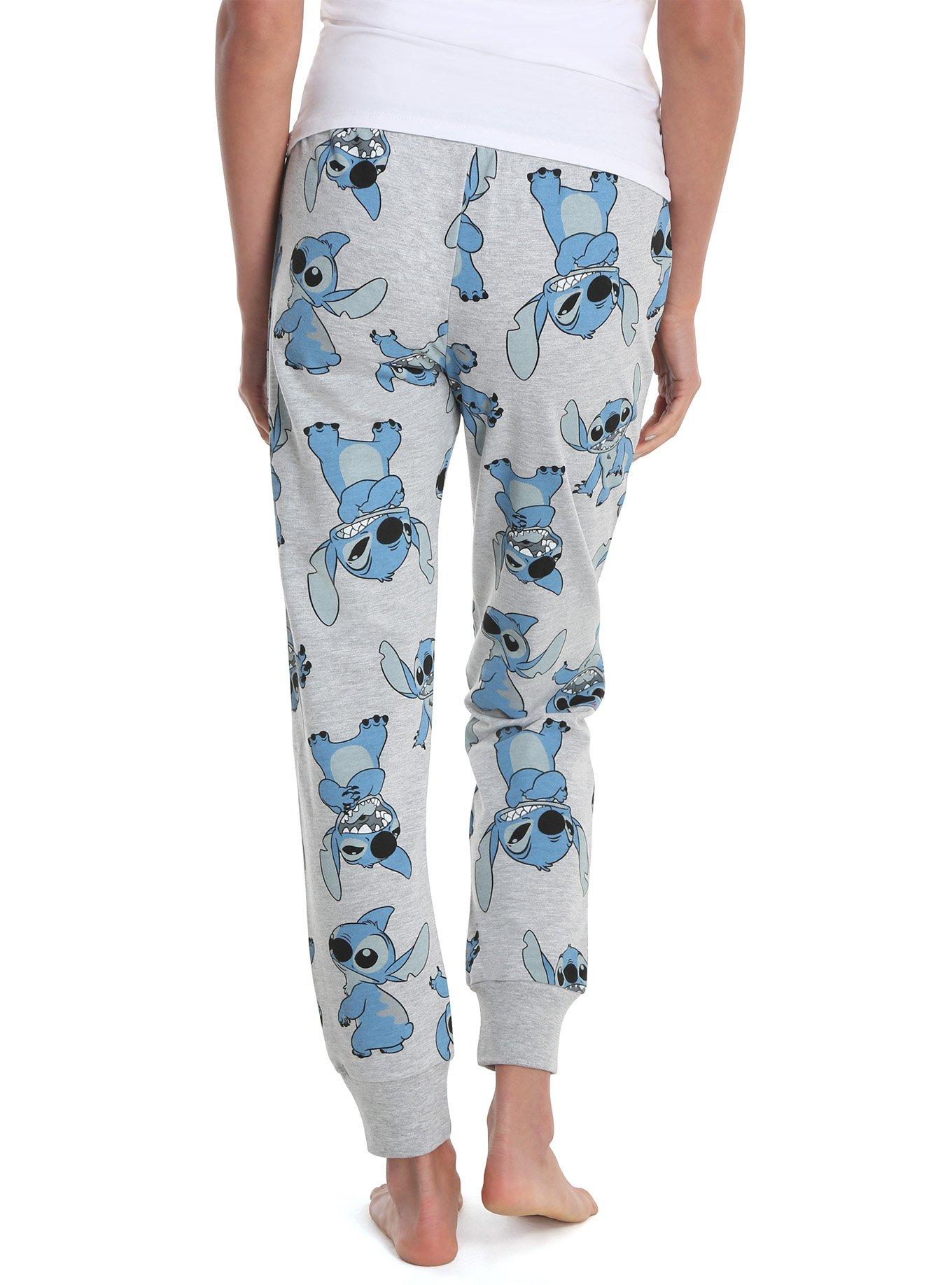Disney Lilo & Stitch Allover Print Womens Joggers - BoxLunch Exclusive, , alternate